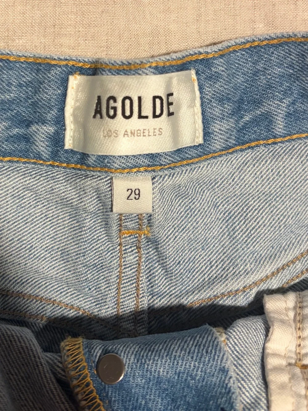 Agolde Parker long short